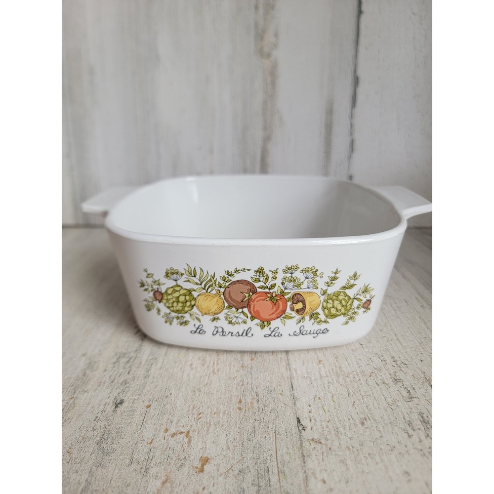 Le persil‎ La Sauge Corning ware kitchen vintage casserole dish home